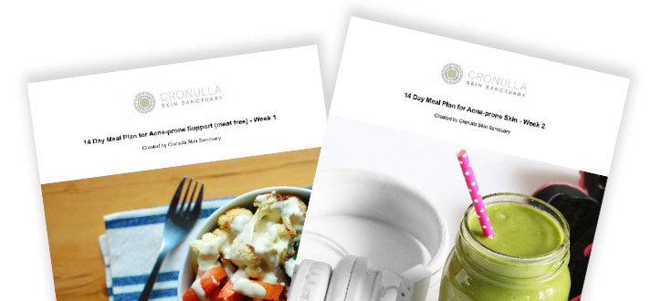 14 Day Meal Plan - Acne Prone Support