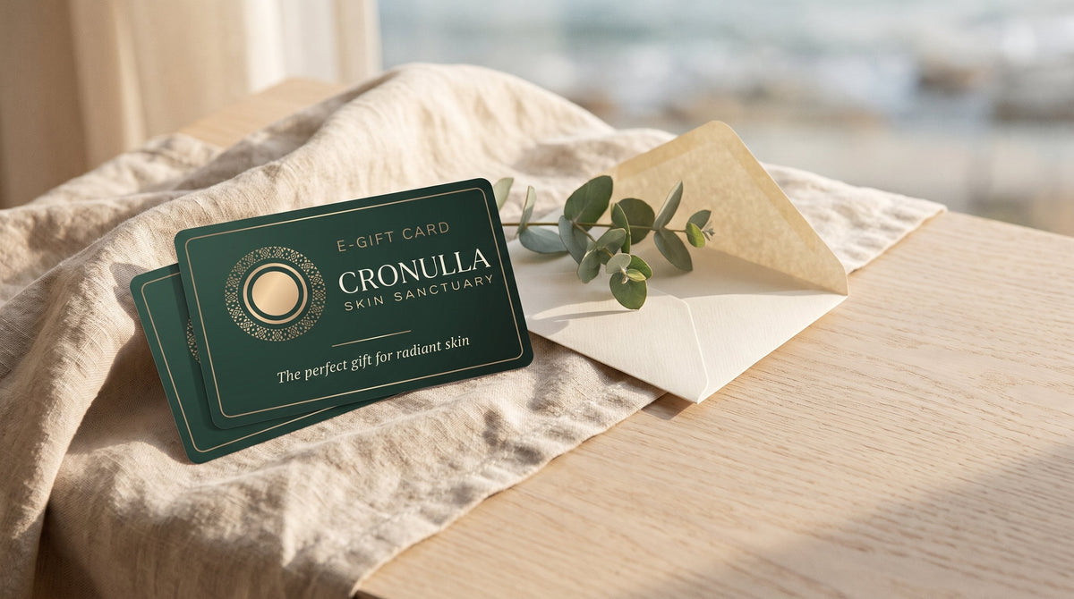 A gift voucher moment at Cronulla Skin Sanctuary