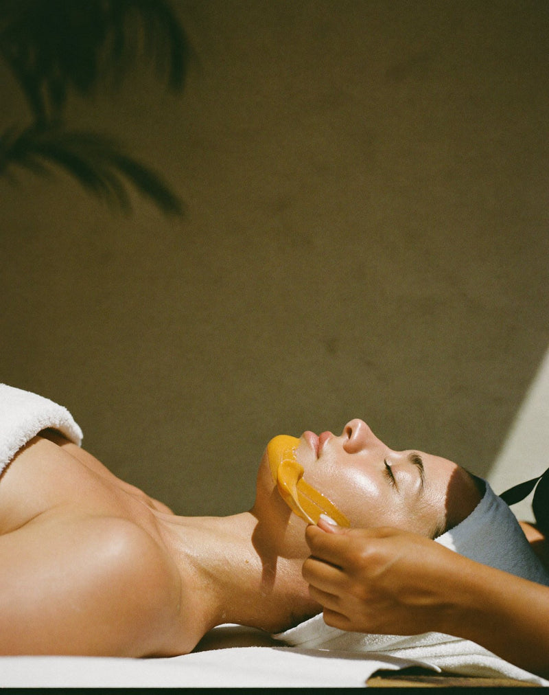 Face waxing
