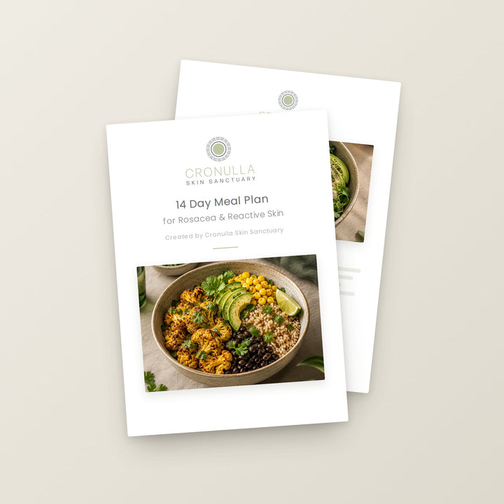 14 Day Meal Plan - Rosacea and Reactive Skin