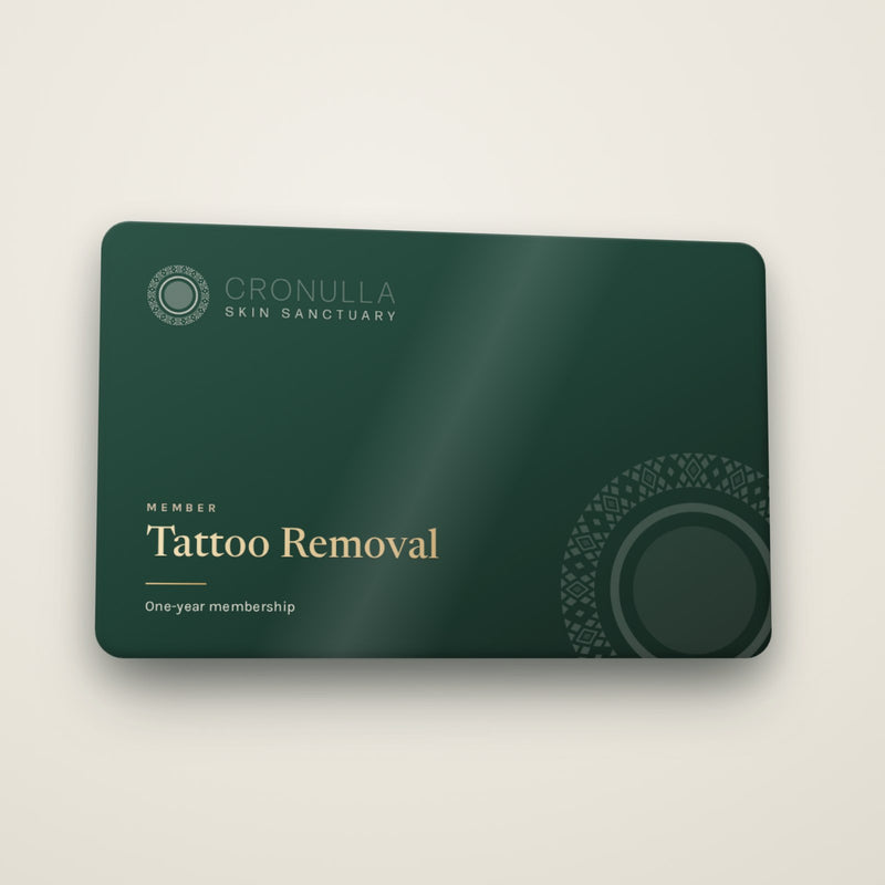 One Year Tattoo Removal Membership