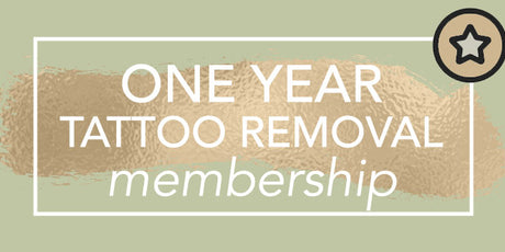 One Year Tattoo Removal Membership