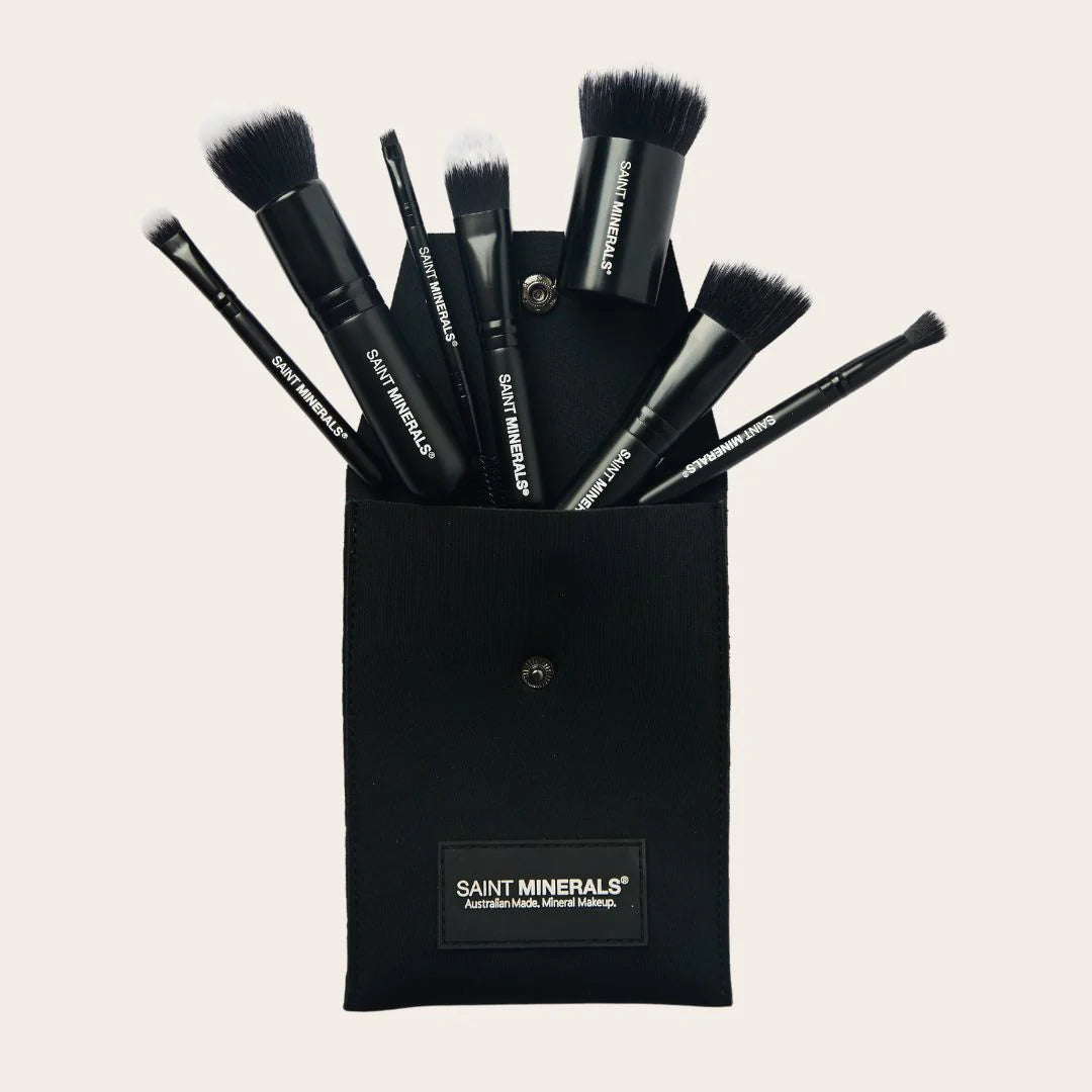 SAINT MINERALS® Travel Brush Set