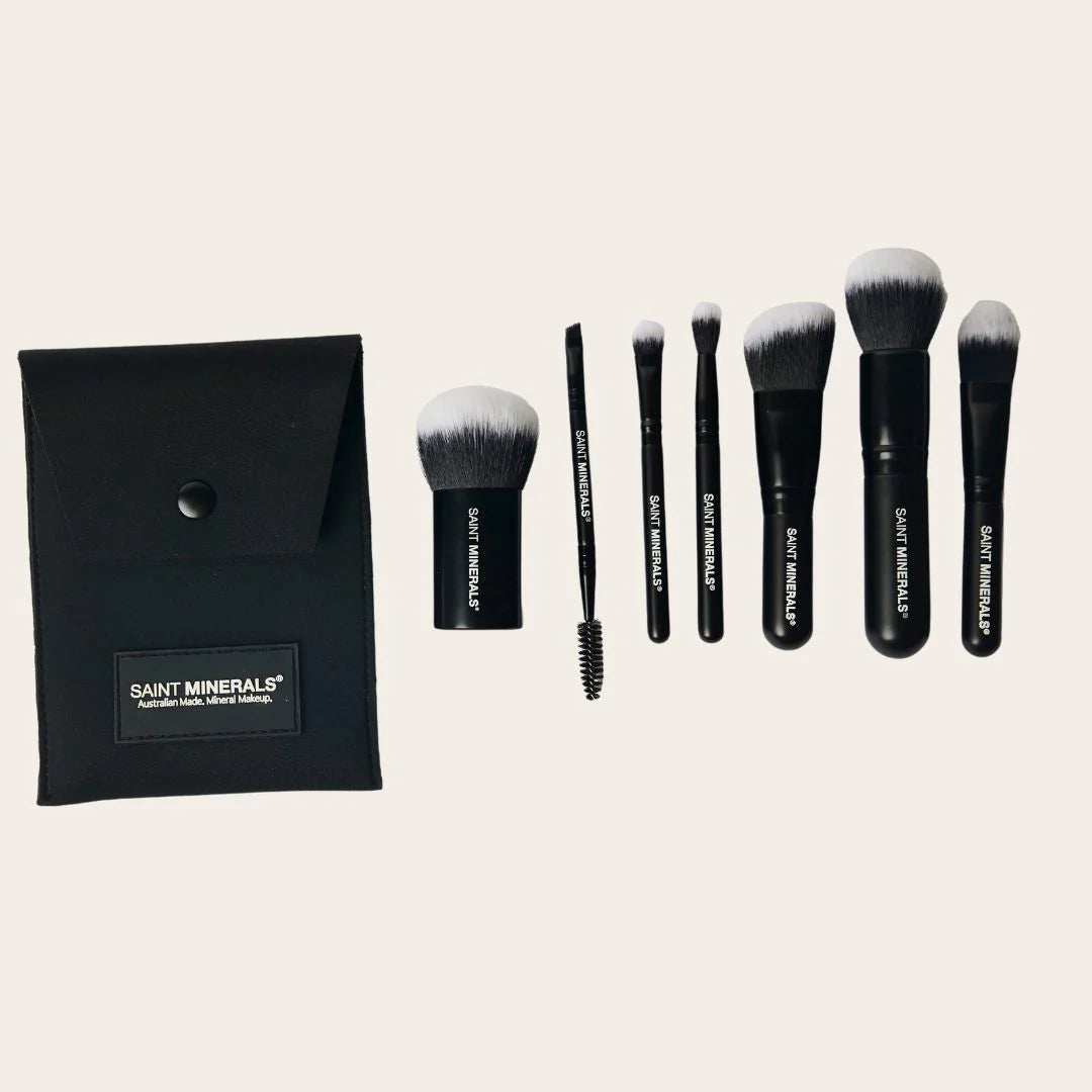 SAINT MINERALS® Travel Brush Set